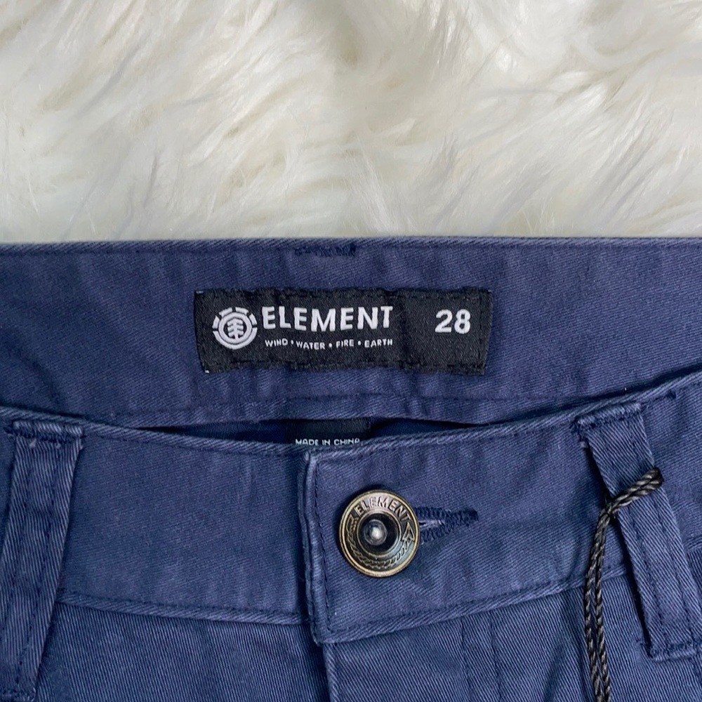 Men's Element Rochester Flex Navy Blue Nick Garcia Skateboarding Pants NWT - Picture 3 of 16